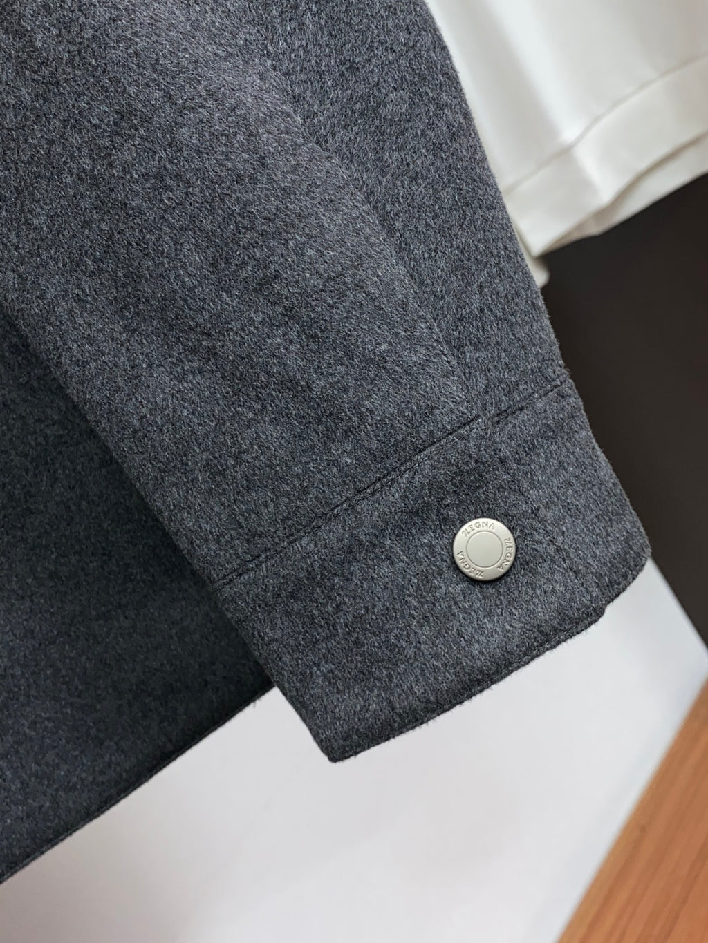 ZEGNA 2026 Fall/Winter New Arrival Wool Stand-Collar Down Jacket
