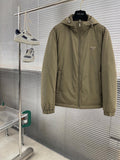 Prada ’90s-Inspired Utility Down Jacket | 90% White Duck Down