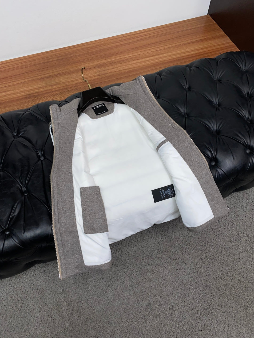 ZEGNA Wool Knit Down Vest | Refined Warmth & Effortless Layering