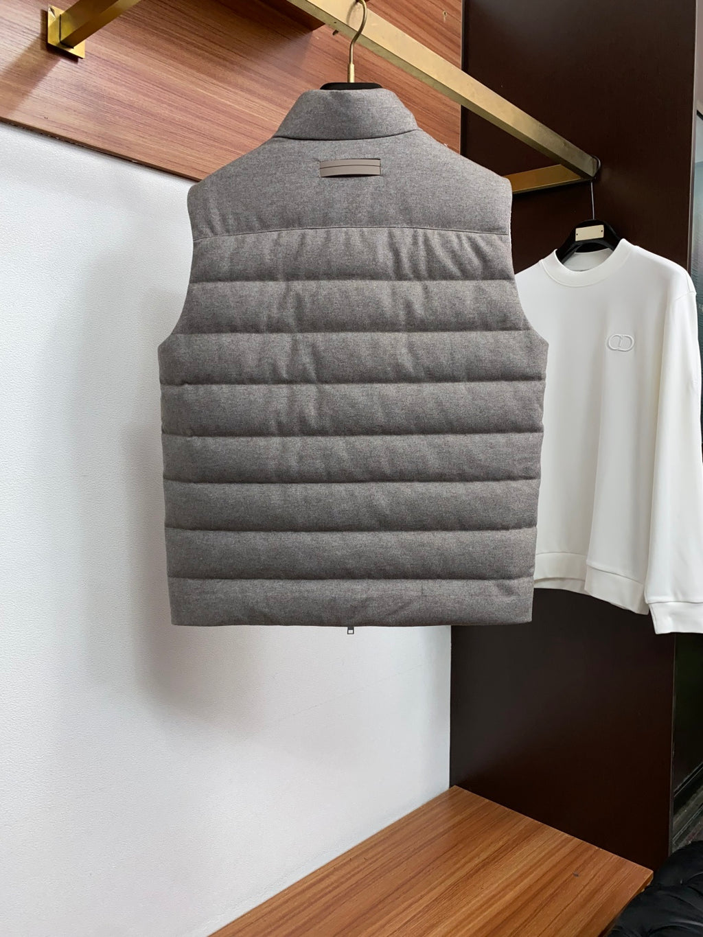 ZEGNA Wool Knit Down Vest | Refined Warmth & Effortless Layering