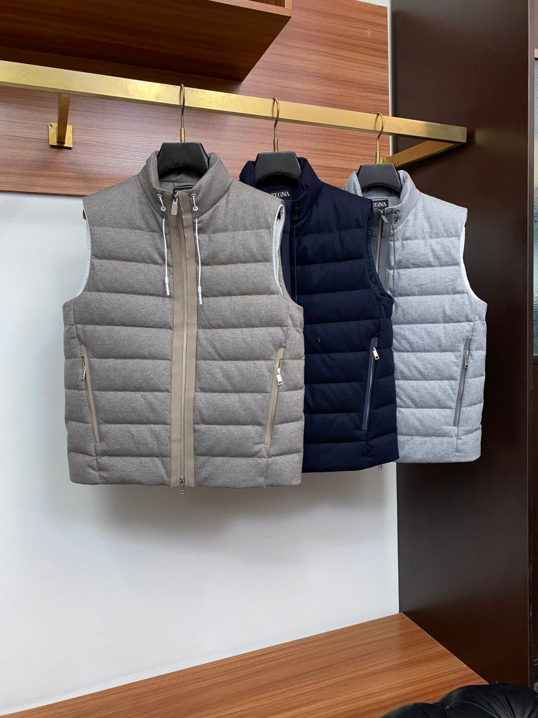 ZEGNA Wool Knit Down Vest | Understated Luxury, Everyday Warmth