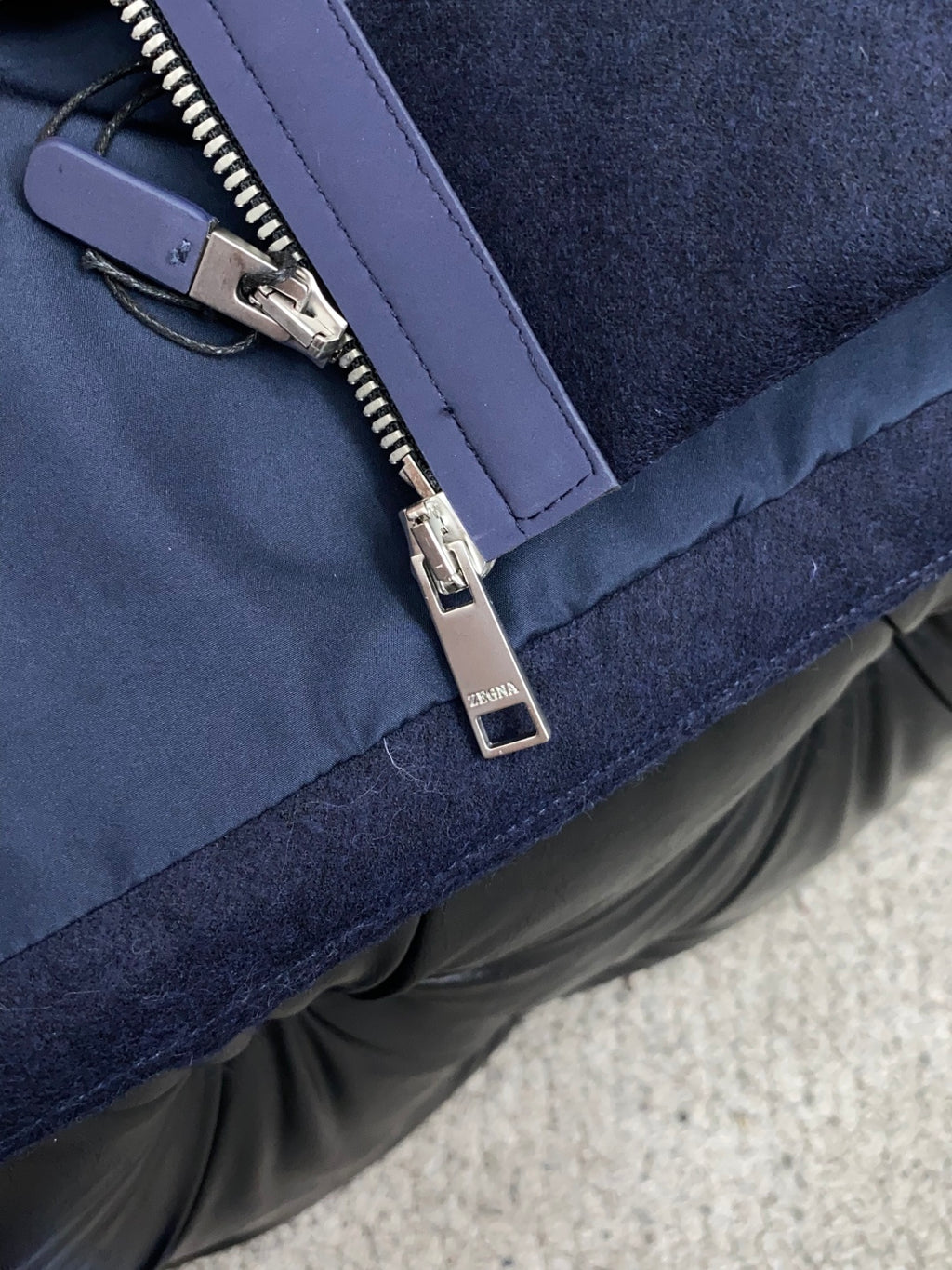 ZEGNA Wool Knit Down Vest | Texture That Elevates Every Layer