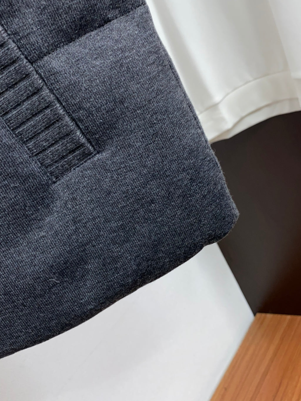 Loro Piana Wool Knit Down Vest | Rich Texture, Refined Layering