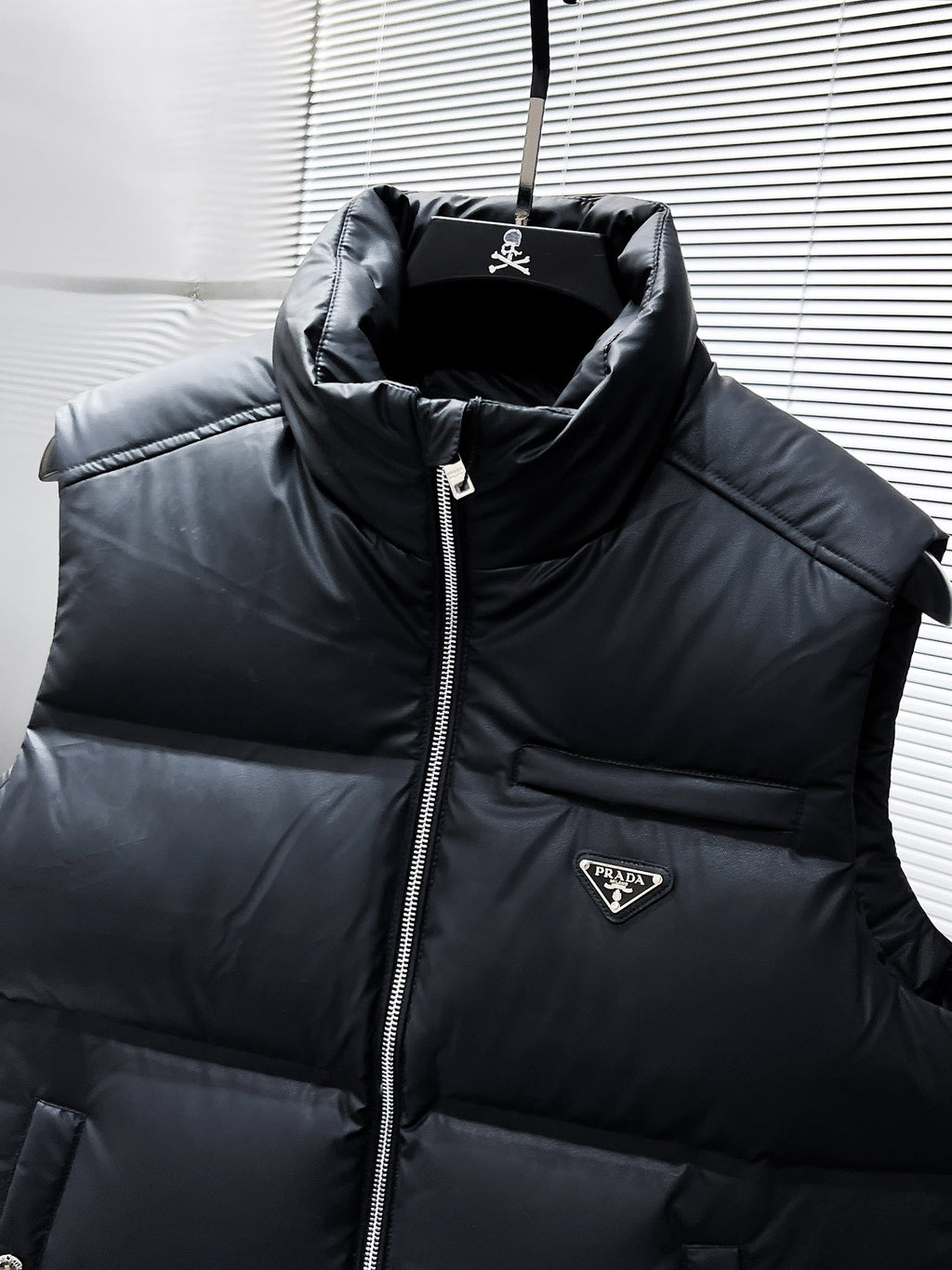 PRADA Stand-Collar Down Vest | A Sharper Take on Winter Layering