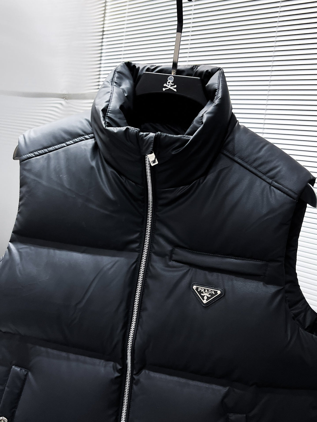 PRADA Stand-Collar Down Vest | A Sharper Take on Winter Layering