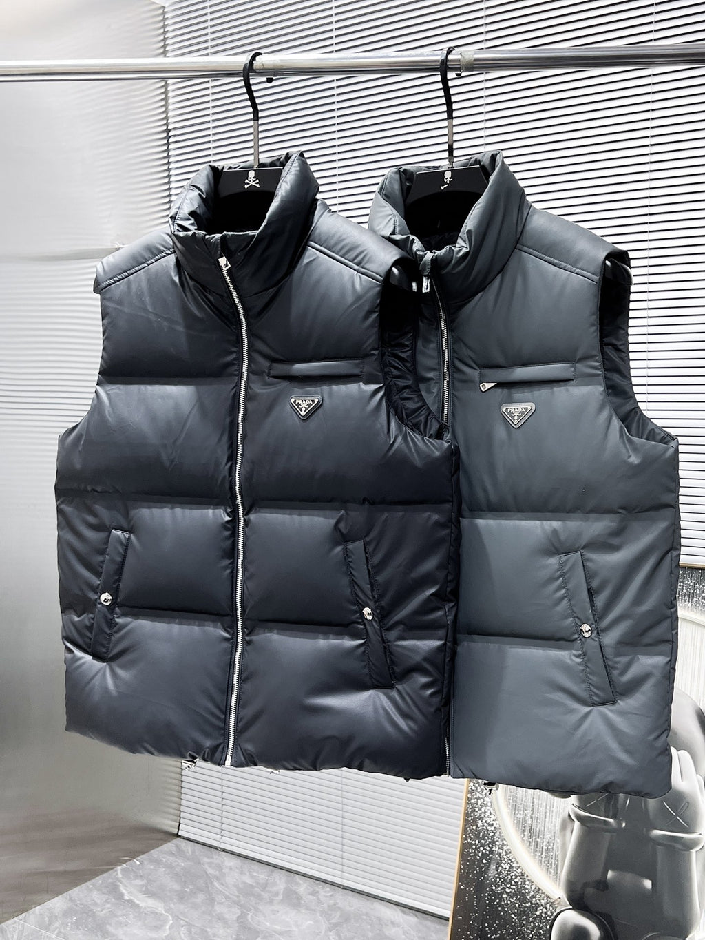 PRADA Stand-Collar Down Vest | A Sharper Take on Winter Layering
