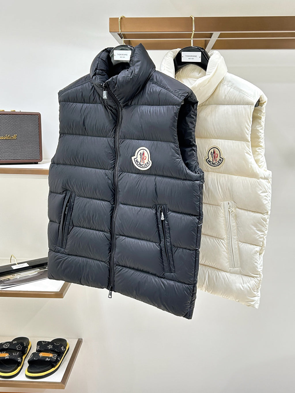 Moncler Tib Matte Down Vest | Understated Finish, Standout Style