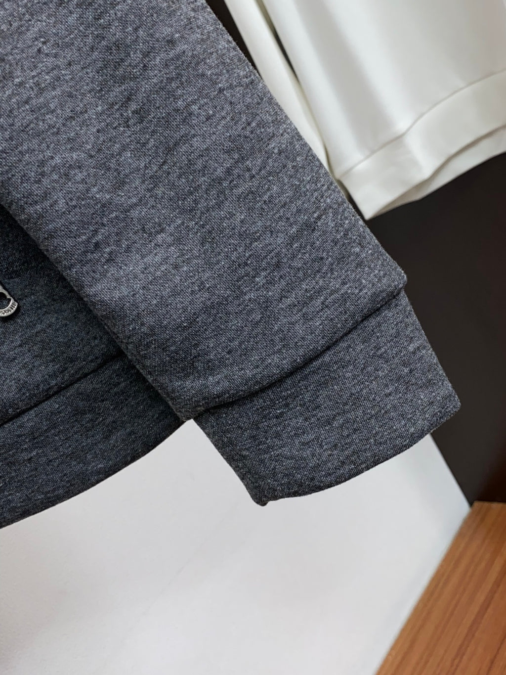MONCLER Men’s Wool Stand-Collar Jacket | Refined Business-Casual Style