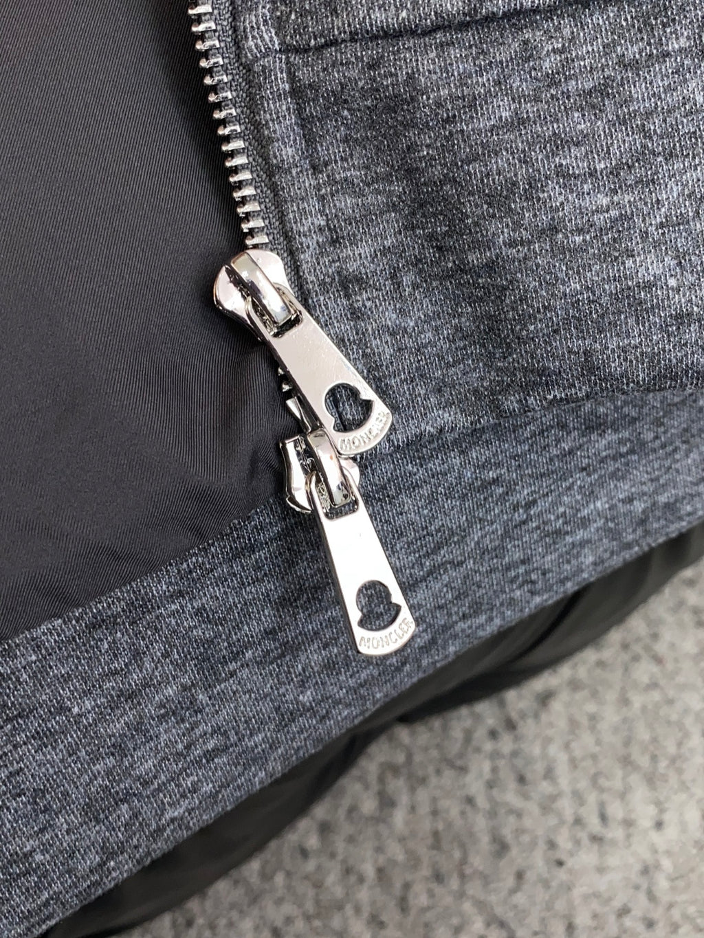 MONCLER Men’s Wool Stand-Collar Jacket | Refined Business-Casual Style