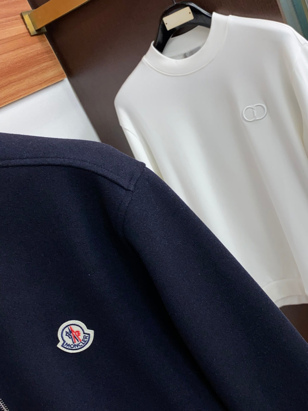 MONCLER Men’s Stand-Collar Wool Jacket | Beyond Formal, Always Refined