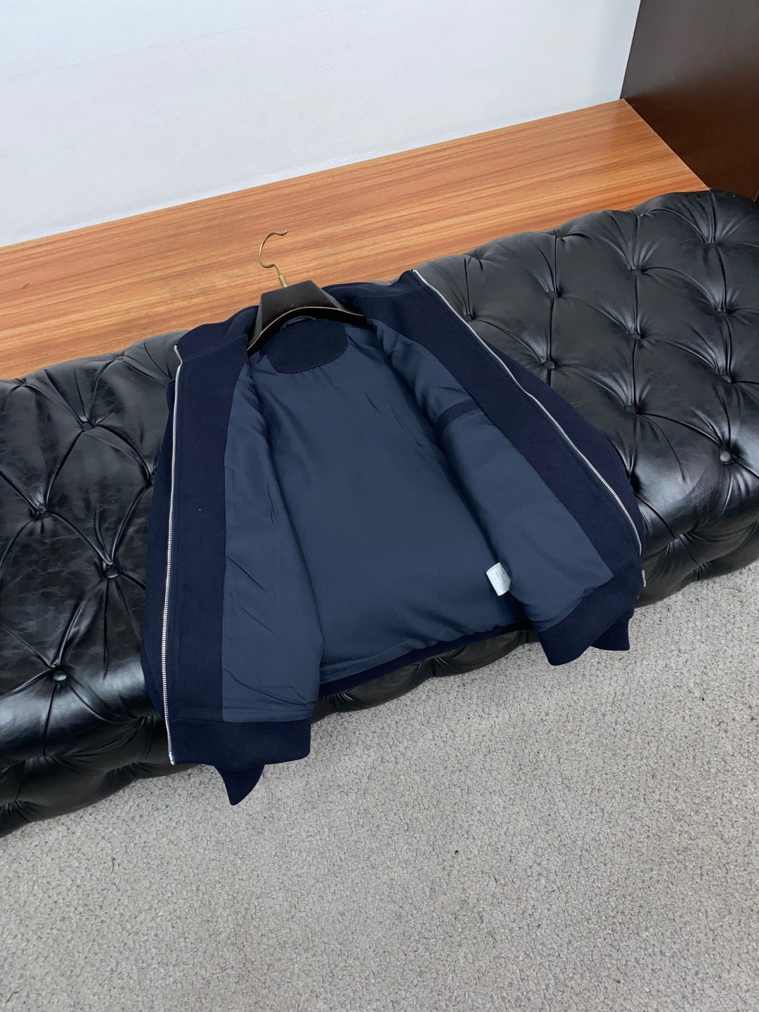 MONCLER Men’s Stand-Collar Wool Jacket | Beyond Formal, Always Refined