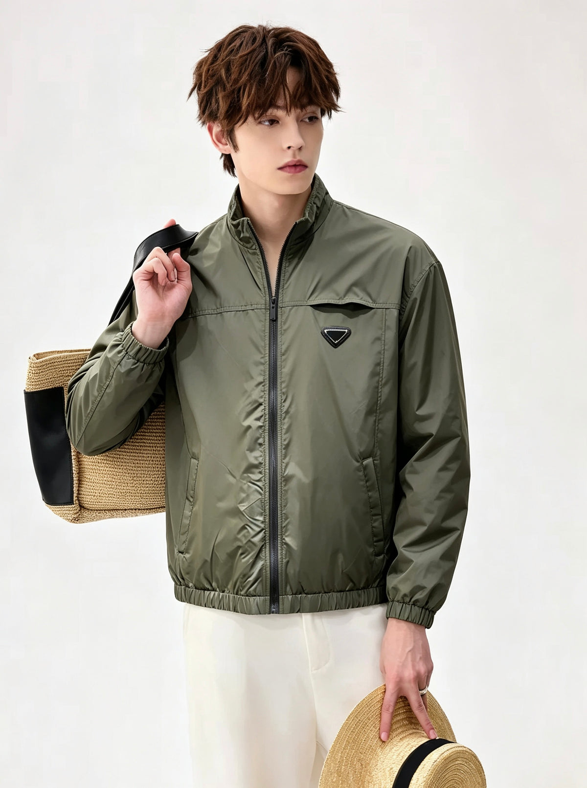 PRADA Men’s Reversible Jacket | Two Looks, One Versatile Layer